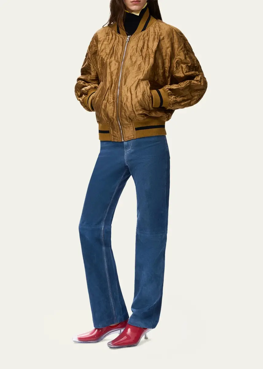 Loewe Satin Oversized Bomber Jacket | Thumbnail 2