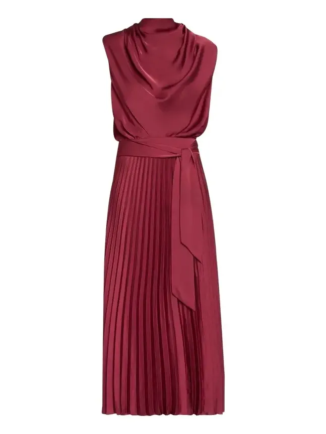 Farah Satin Midi Dress Farah Satin Midi Dress