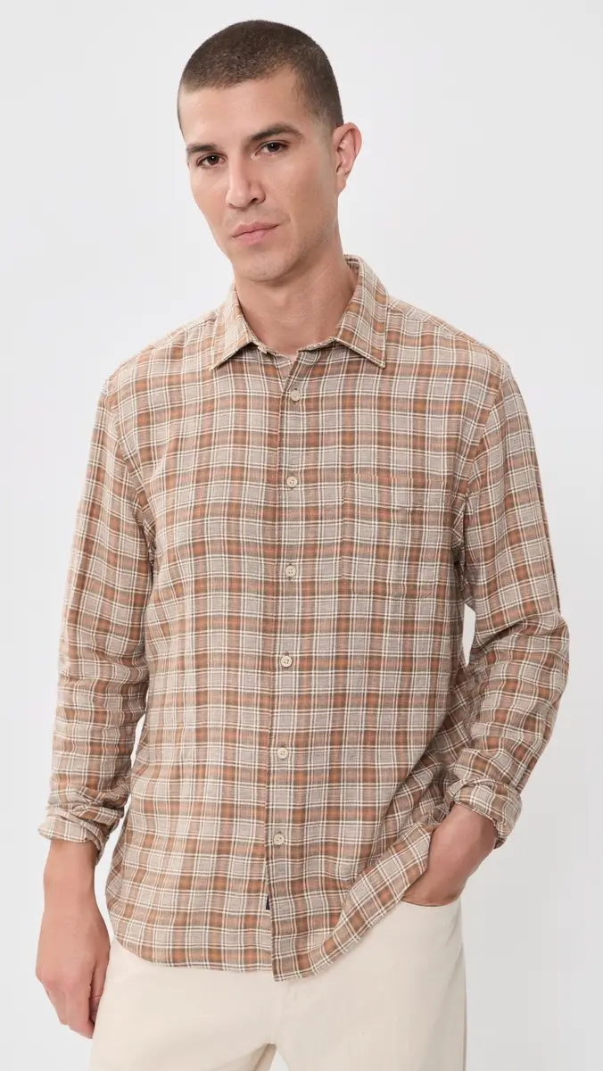 Faherty Palmetto Button Down Shirt | Thumbnail 2 Faherty Palmetto Button Down Shirt | Thumbnail 2