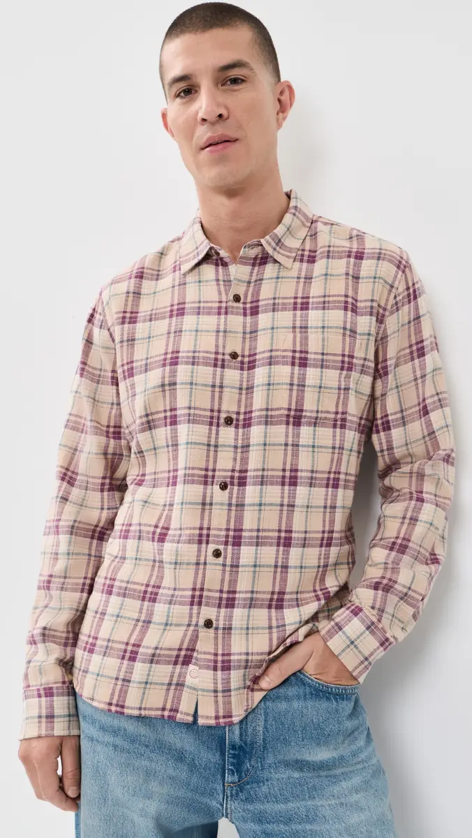 Marine Layer Classic Stretch Selvage Shirt | Thumbnail 2 Marine Layer Classic Stretch Selvage Shirt | Thumbnail 2