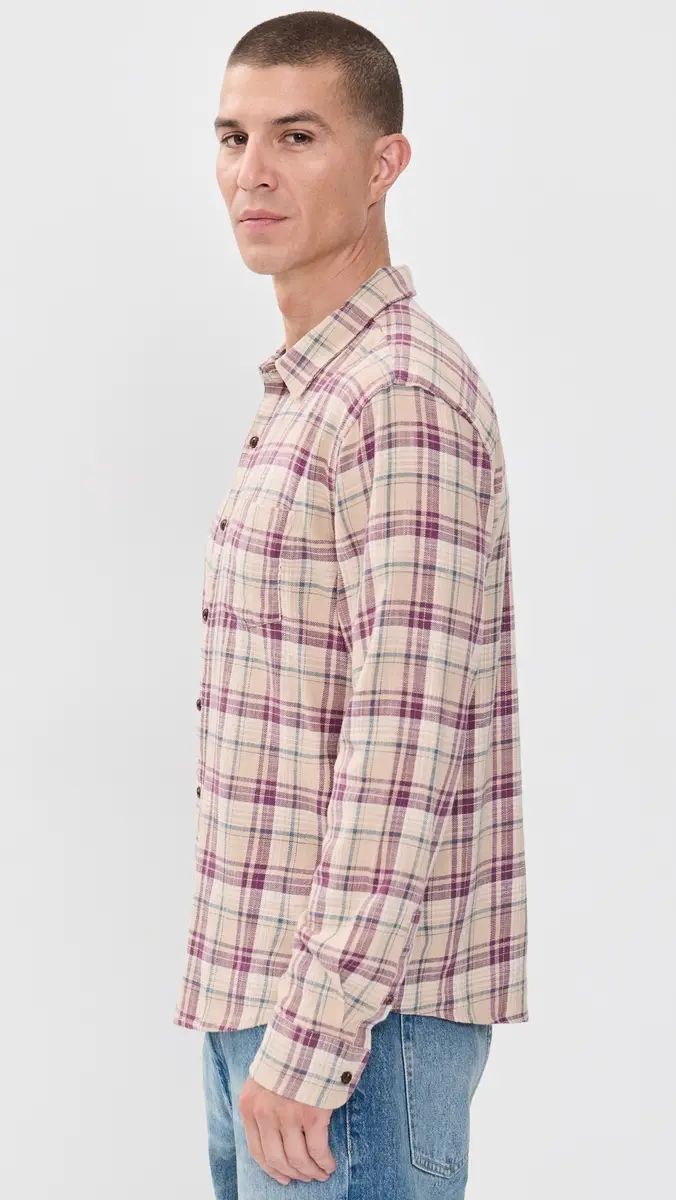 Marine Layer Classic Stretch Selvage Shirt | Thumbnail 4 Marine Layer Classic Stretch Selvage Shirt | Thumbnail 4