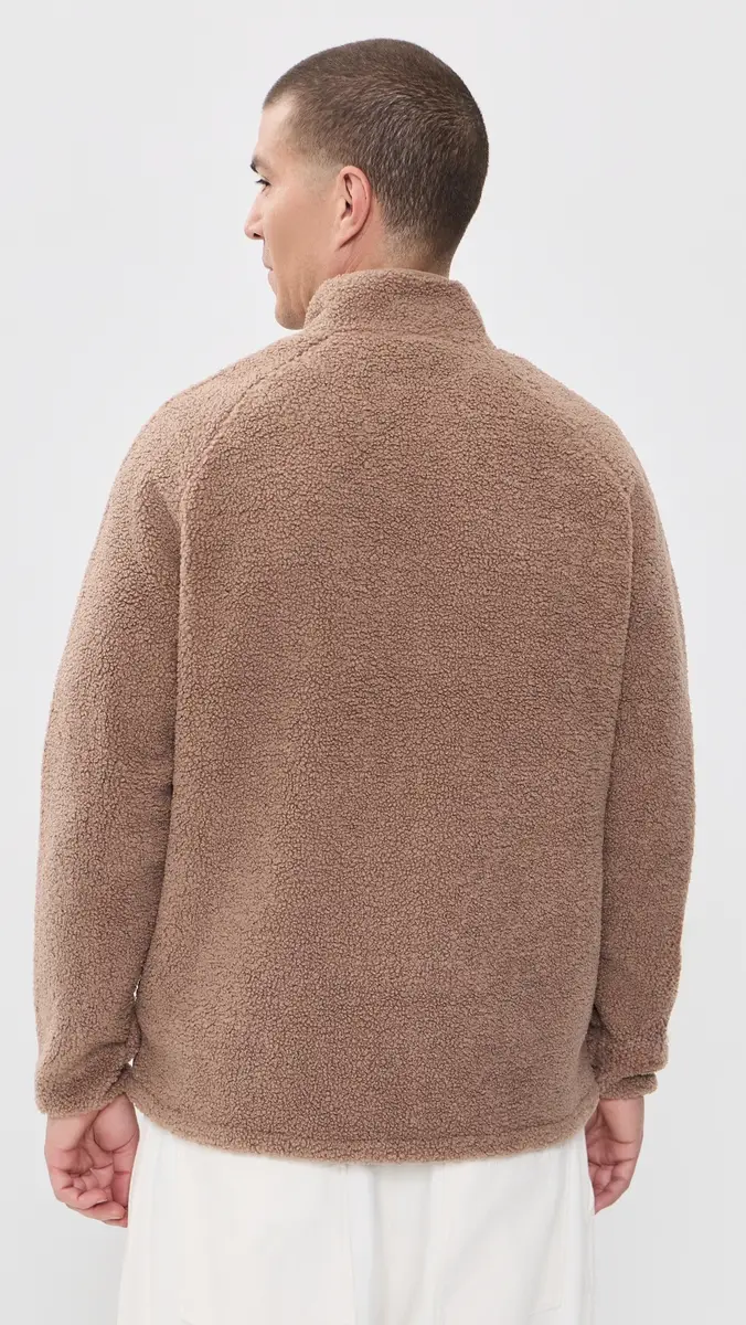 Les Deux Patch Teddy Faux Fur Jacket | Thumbnail 3 Les Deux Patch Teddy Faux Fur Jacket | Thumbnail 3