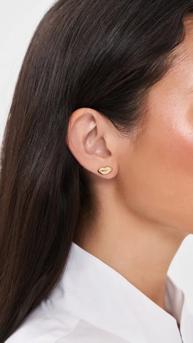 Clare V. Clare V. Lips Stud Earrings | Thumbnail 3 Clare V. Clare V. Lips Stud Earrings | Thumbnail 3