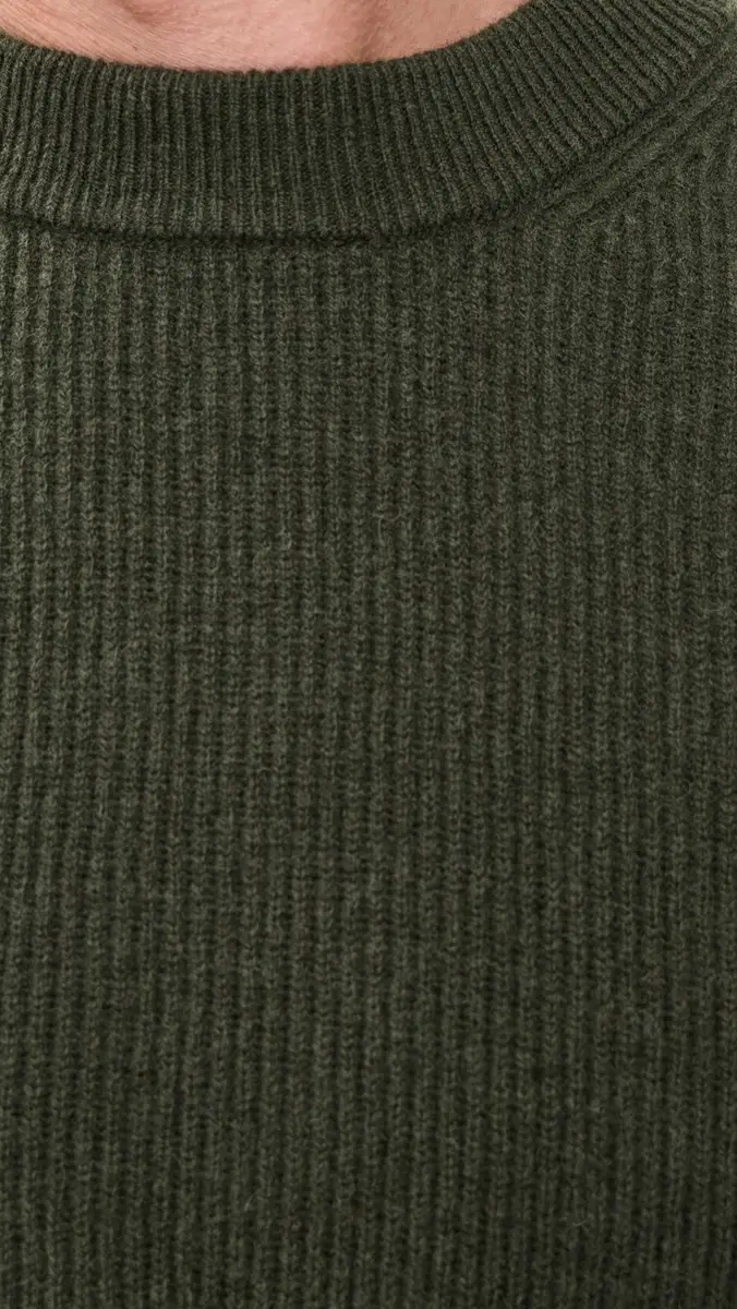 Les Deux Wool Rib Roundneck Knit Sweater | Thumbnail 6 Les Deux Wool Rib Roundneck Knit Sweater | Thumbnail 6
