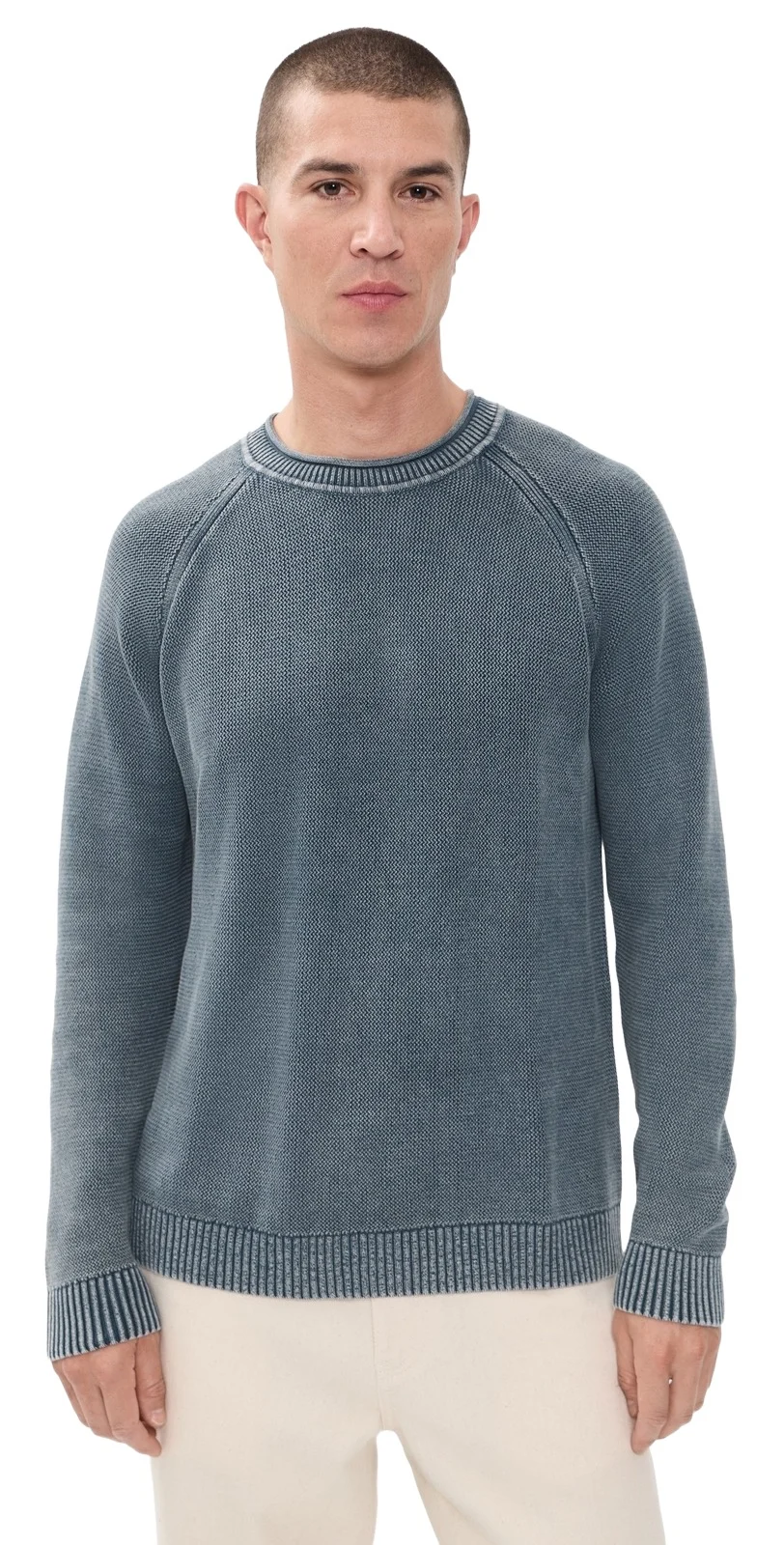 Garment Dye Roll Neck Sweater Garment Dye Roll Neck Sweater