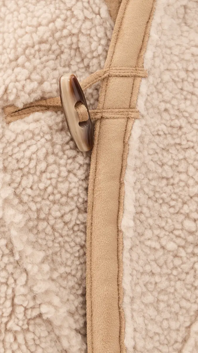 APIECE APART Aspen Reversible Sherpa Toggle Coat | Thumbnail 6 APIECE APART Aspen Reversible Sherpa Toggle Coat | Thumbnail 6
