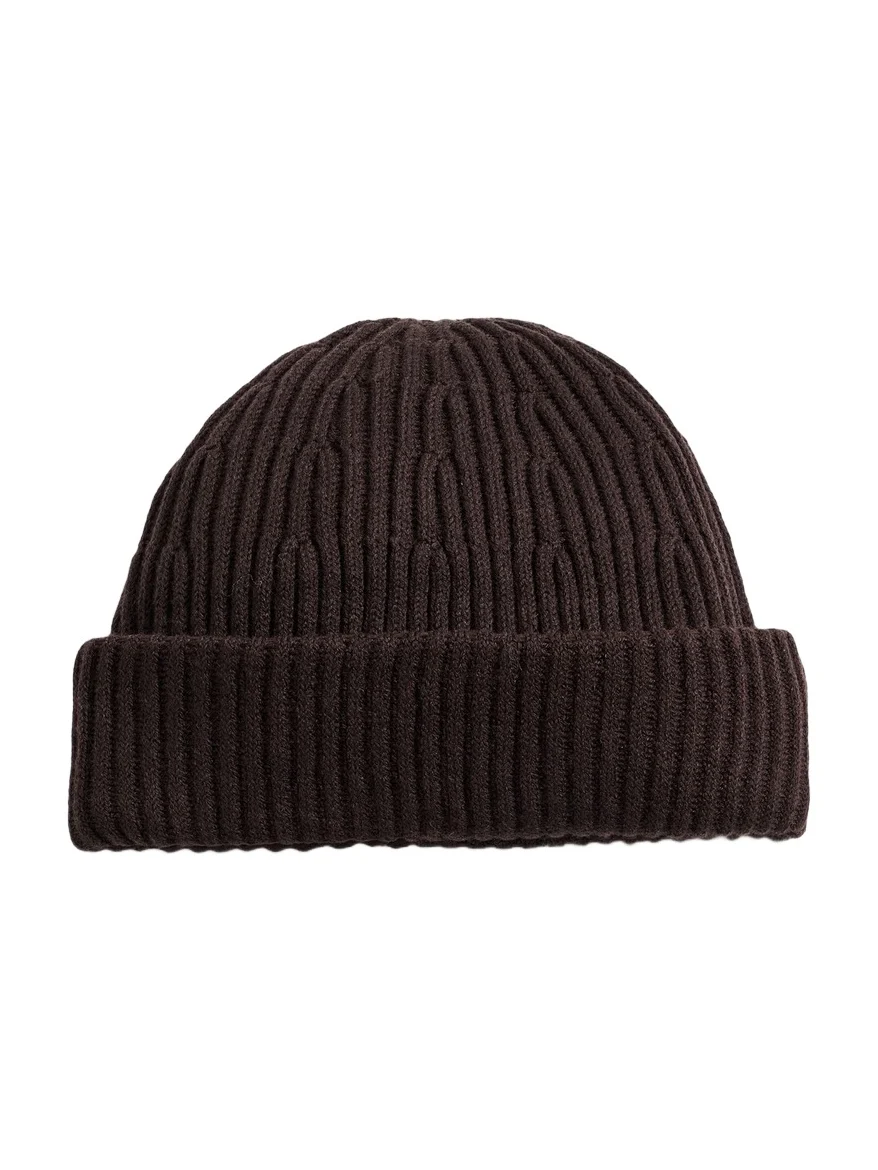 Merino Rib Knit Beanie Merino Rib Knit Beanie