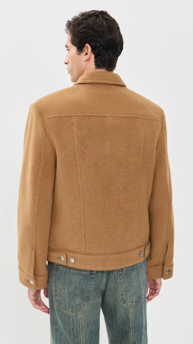 Helmut Lang Wool Trucker Jacket | Thumbnail 3 Helmut Lang Wool Trucker Jacket | Thumbnail 3