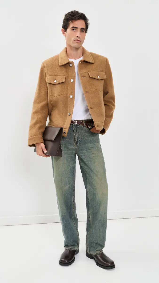 Helmut Lang Wool Trucker Jacket | Thumbnail 5 Helmut Lang Wool Trucker Jacket | Thumbnail 5