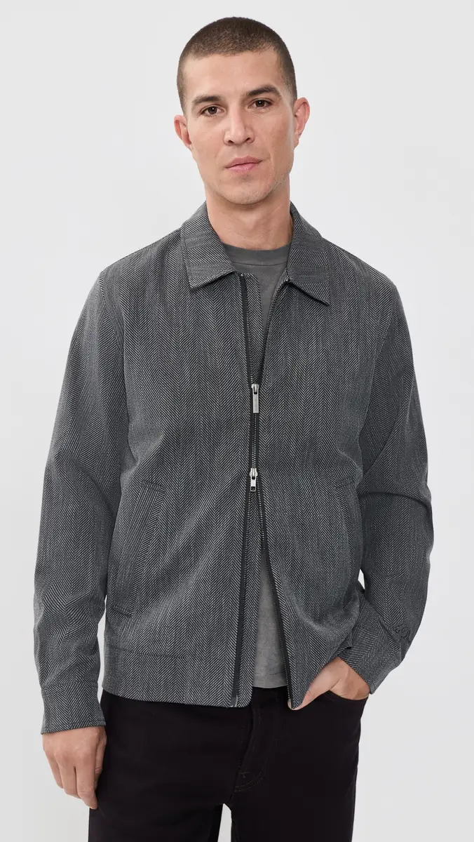 Les Deux Herringbone Coach Jacket | Thumbnail 3 Les Deux Herringbone Coach Jacket | Thumbnail 3