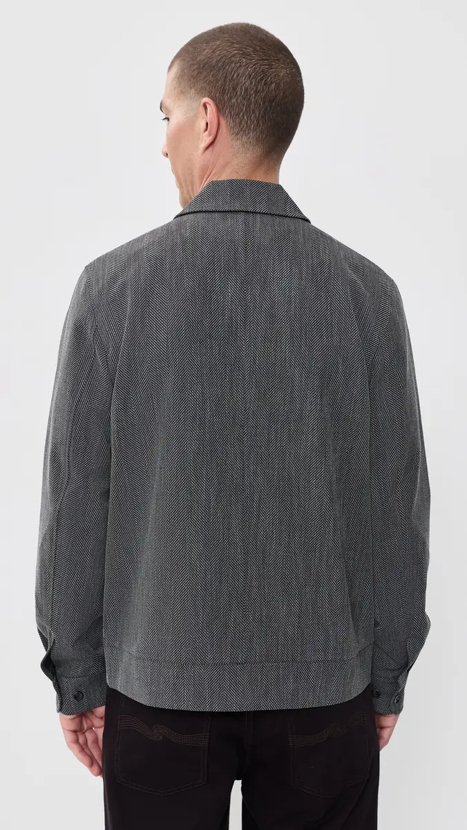 Les Deux Herringbone Coach Jacket | Thumbnail 4 Les Deux Herringbone Coach Jacket | Thumbnail 4