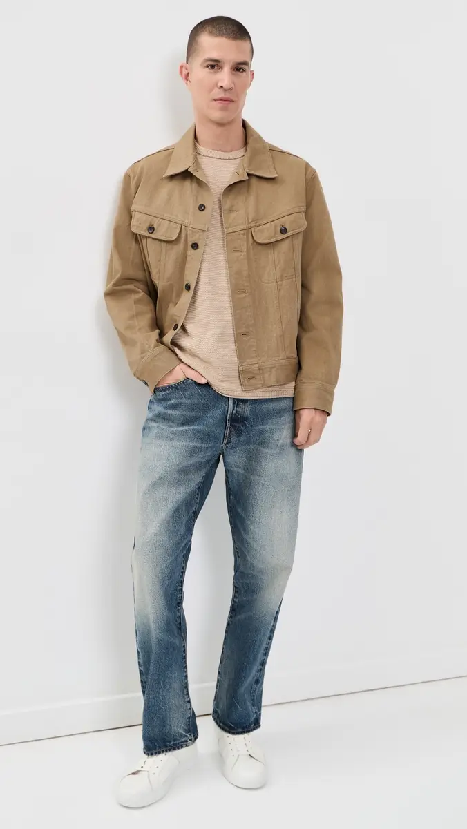 Billy Reid Tuck Stripe Crew Sweater | Thumbnail 5 Billy Reid Tuck Stripe Crew Sweater | Thumbnail 5