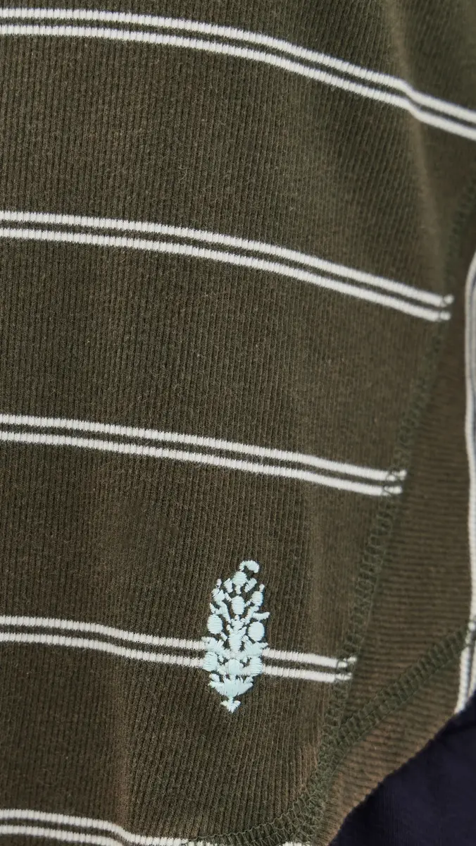 FP Movement Cool Down Crew Stripe Henley | Thumbnail 6
