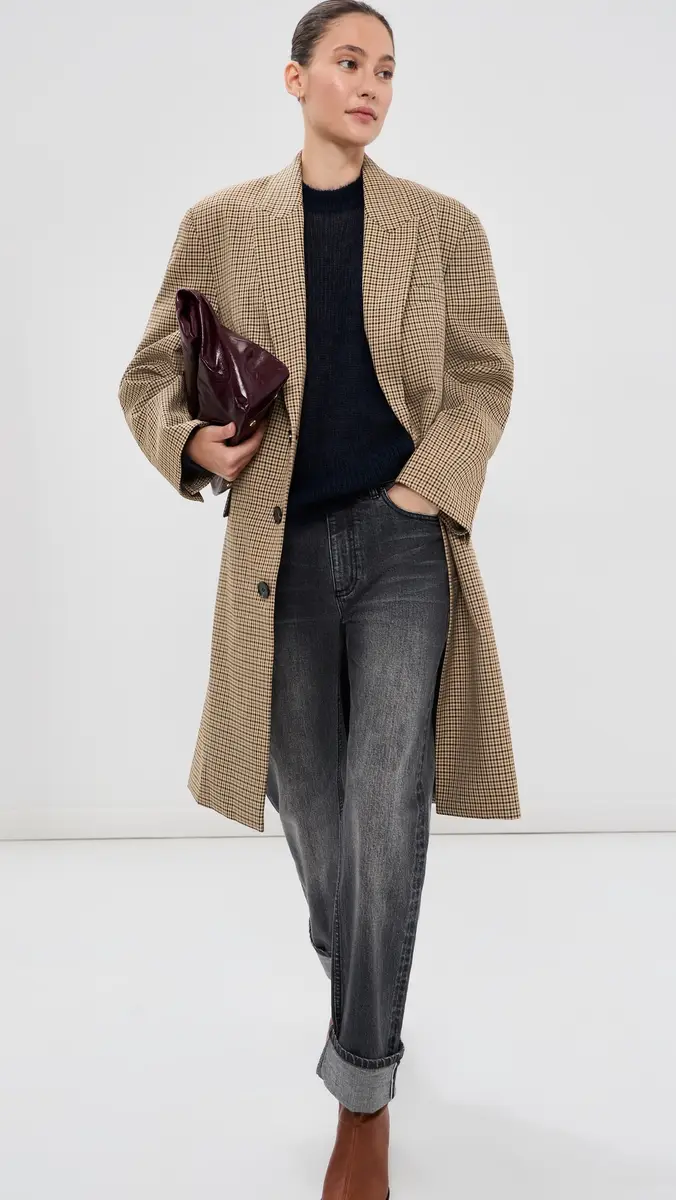 Tibi Menswear Tech Twill Tailored Midi Coat | Thumbnail 5 Tibi Menswear Tech Twill Tailored Midi Coat | Thumbnail 5