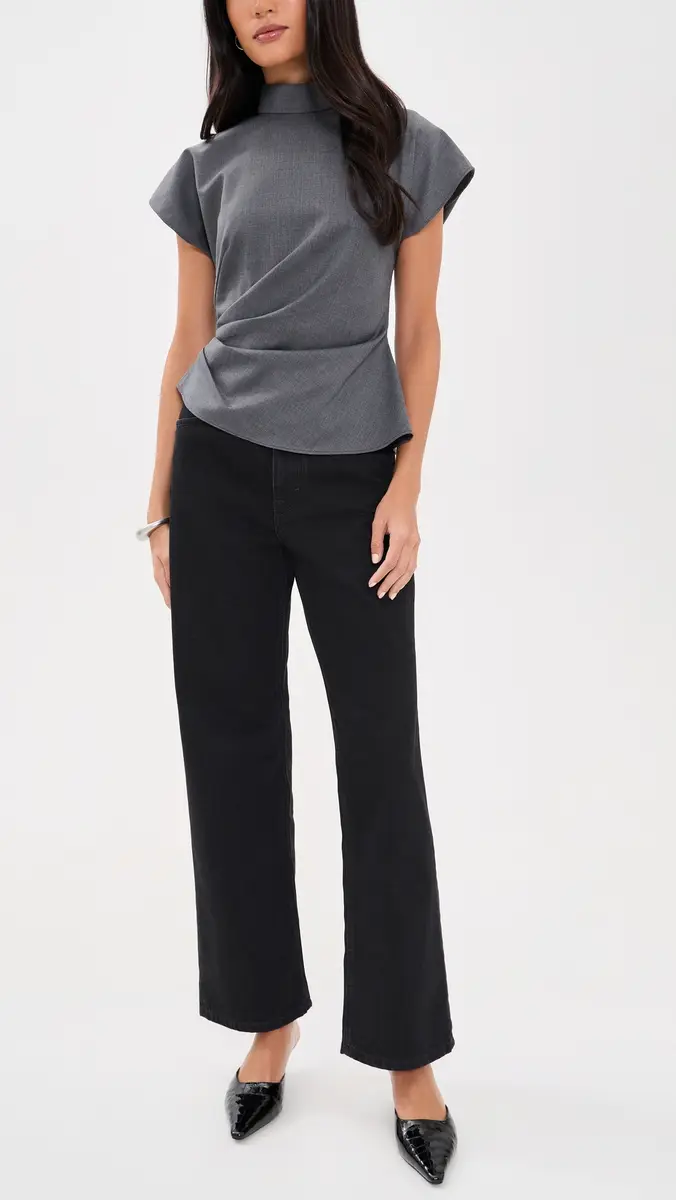 House of Dagmar Wide Leg Denim Jeans | Thumbnail 5
