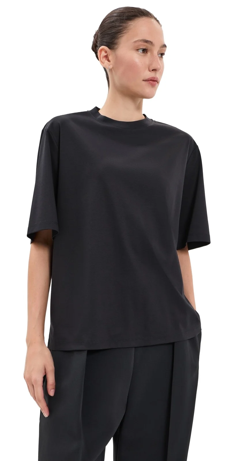 RÓHE Oversized Cotton Silk T-Shirt