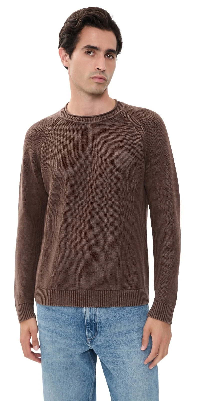 Garment Dye Roll Neck Sweater Garment Dye Roll Neck Sweater