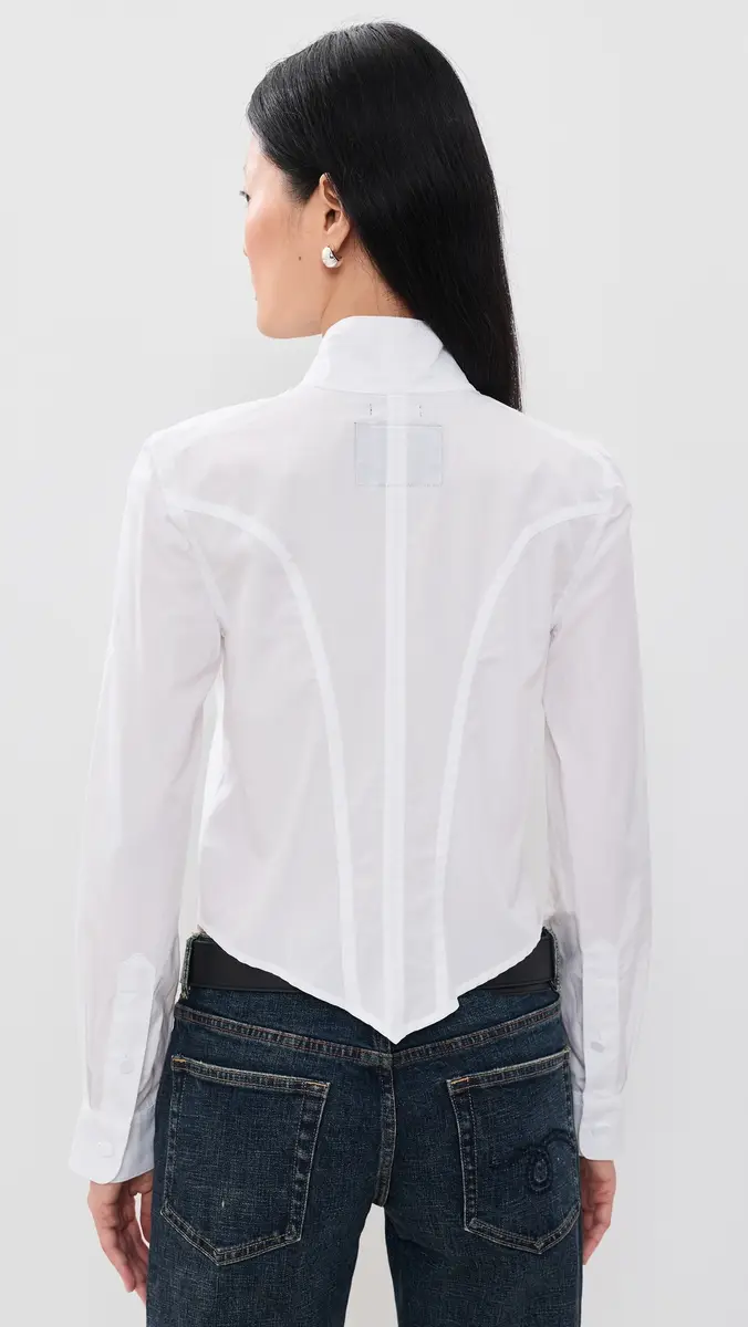 R13 Asymmetrical Front Shirt | Thumbnail 3