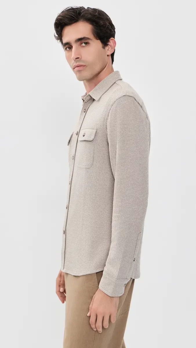 Faherty Legend Sweater Shacket | Thumbnail 4 Faherty Legend Sweater Shacket | Thumbnail 4