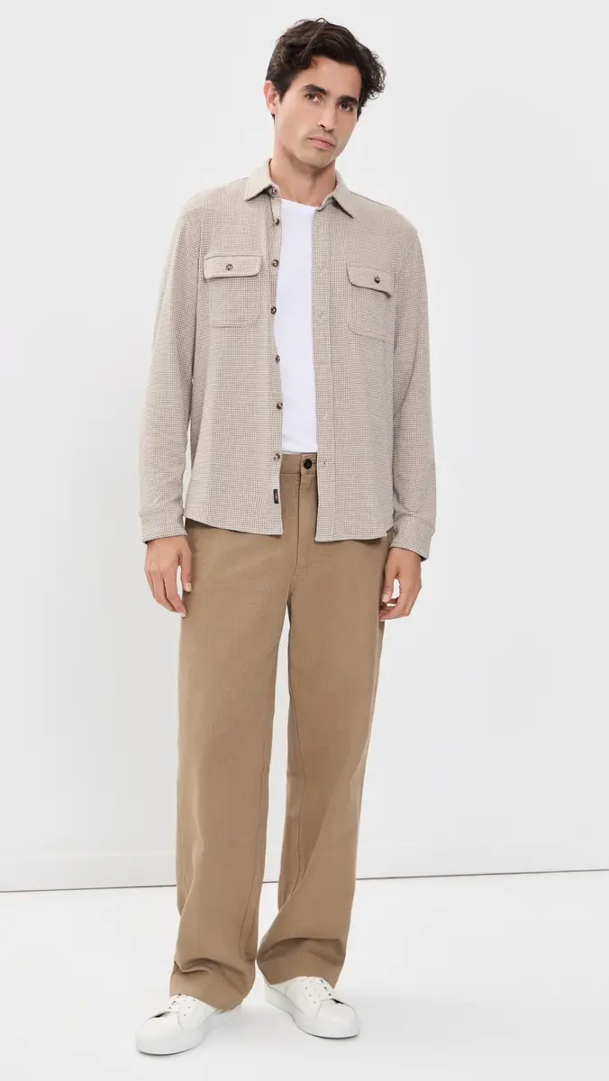 Faherty Legend Sweater Shacket | Thumbnail 5 Faherty Legend Sweater Shacket | Thumbnail 5