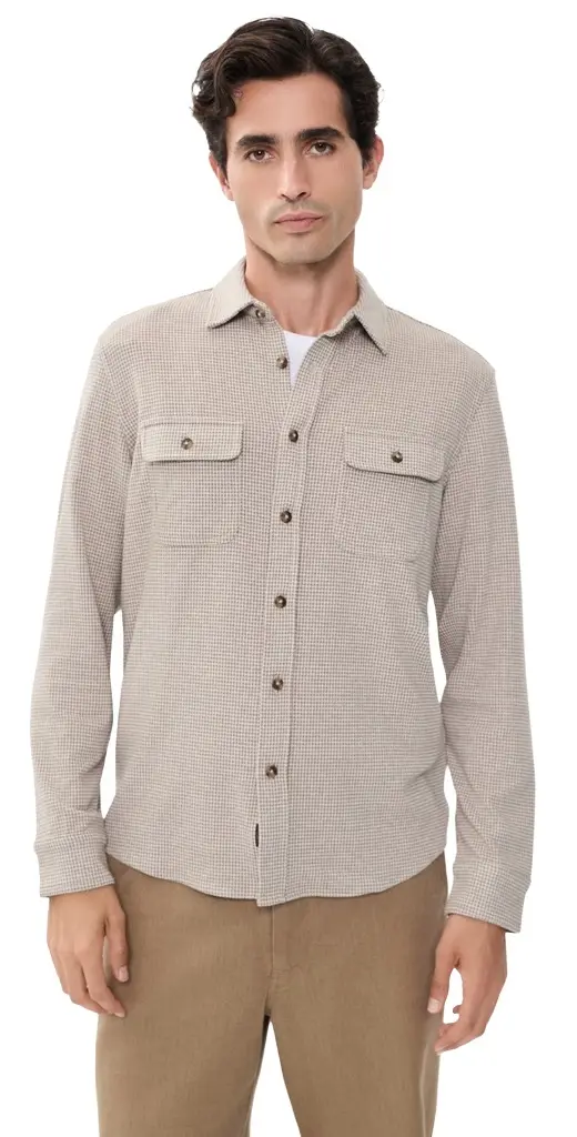 Faherty Legend Sweater Shacket