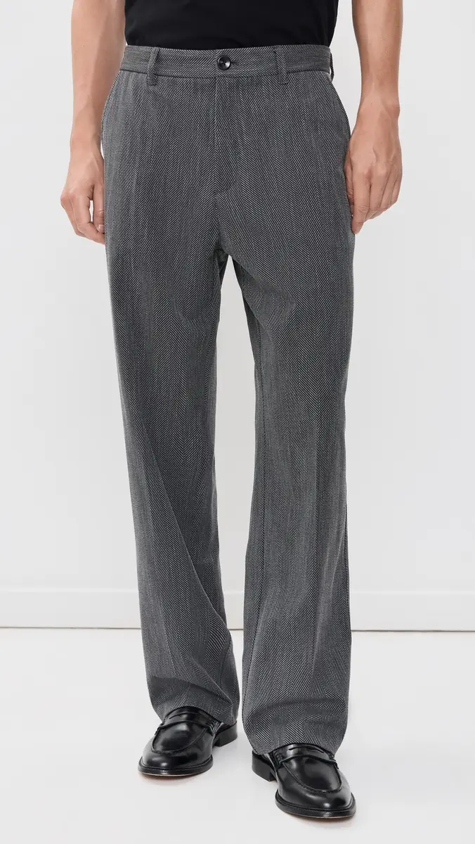 Les Deux Herringbone Tailored Pants | Thumbnail 2