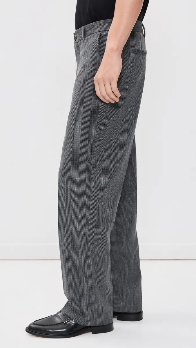 Les Deux Herringbone Tailored Pants | Thumbnail 4