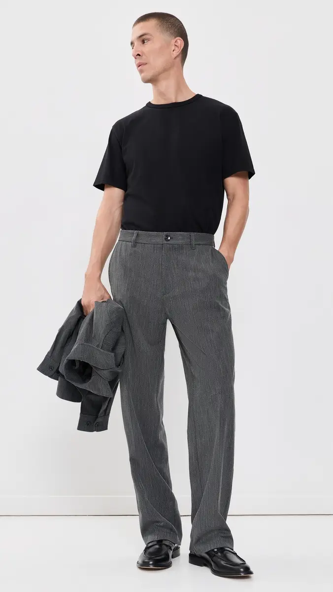 Les Deux Herringbone Tailored Pants | Thumbnail 5