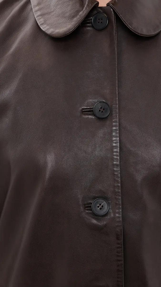 Ba&sh Madie Leather Coat | Thumbnail 6 Ba&sh Madie Leather Coat | Thumbnail 6