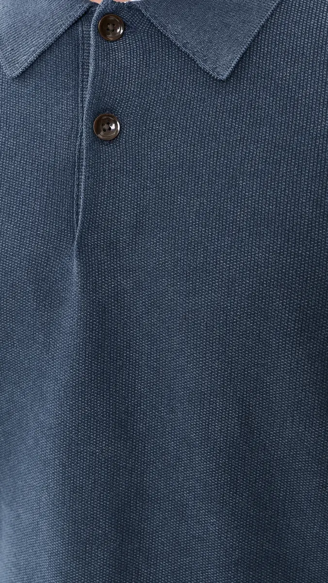 Faherty Lightweight Sunwashed Sweater Polo | Thumbnail 6 Faherty Lightweight Sunwashed Sweater Polo | Thumbnail 6