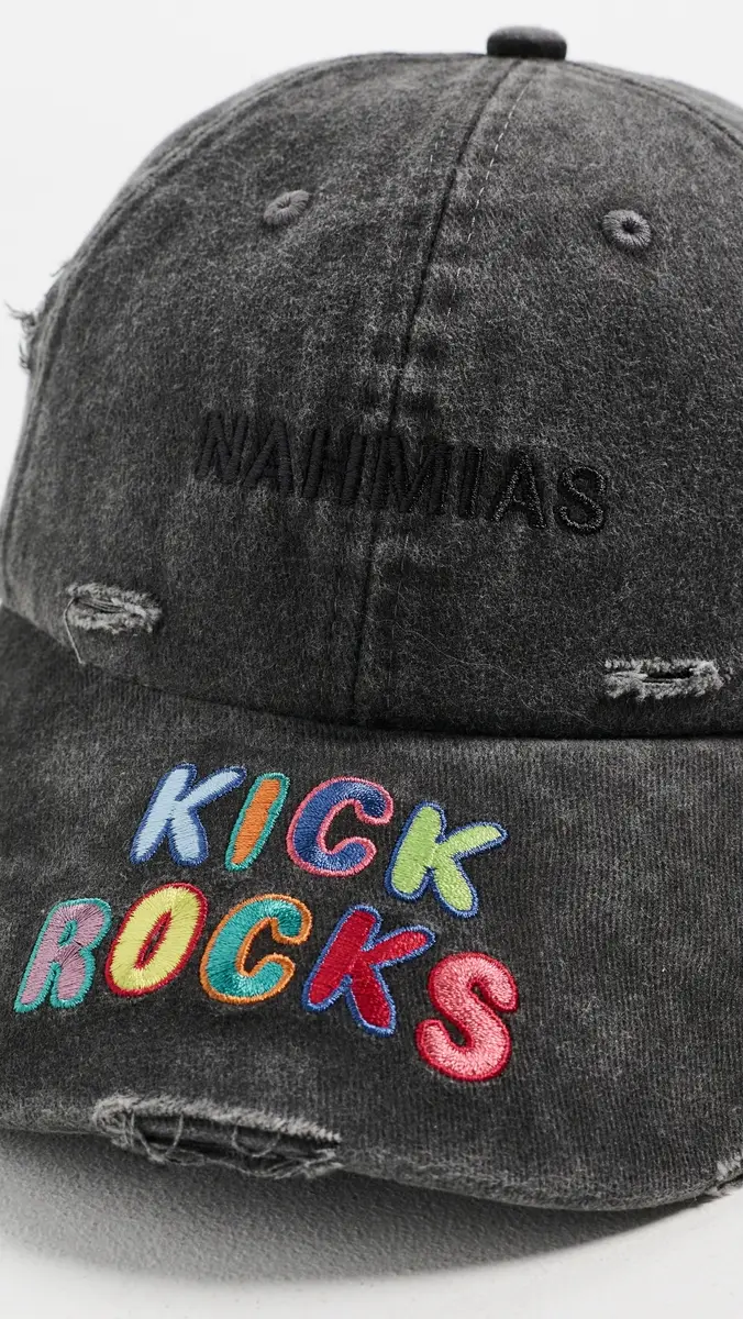 Nahmias Kick Rocks 6 Panel Hat | Thumbnail 4