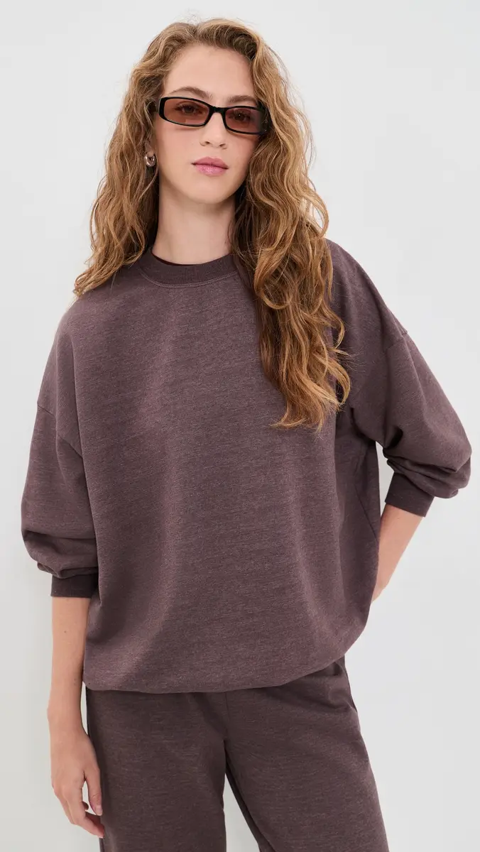 Year of Ours Crew Neck Sweatshirt | Thumbnail 2 Year of Ours Crew Neck Sweatshirt | Thumbnail 2
