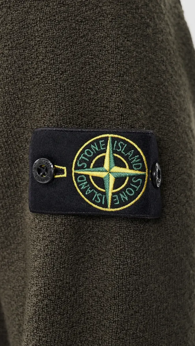Stone Island Textured Stitch Crew Neck Sweater | Thumbnail 6 Stone Island Textured Stitch Crew Neck Sweater | Thumbnail 6