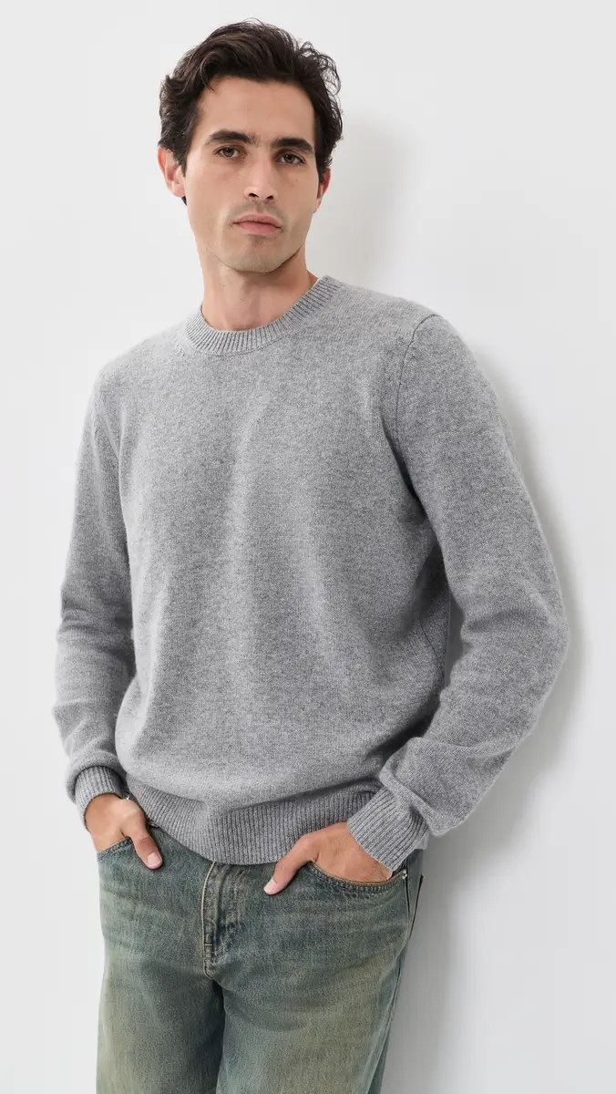 Guest In Residence Allday Cashmere Crew Sweater | Thumbnail 2 Guest In Residence Allday Cashmere Crew Sweater | Thumbnail 2