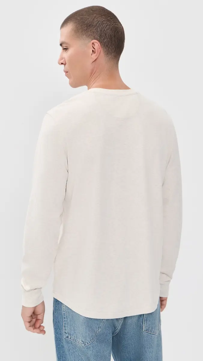 Marine Layer Luxe 250 Henley | Thumbnail 3 Marine Layer Luxe 250 Henley | Thumbnail 3