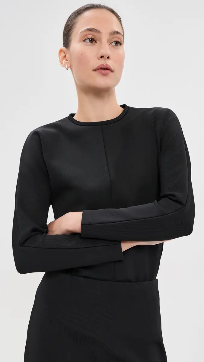Tibi Luxe Crepe Knit Dolman Top | Thumbnail 2 Tibi Luxe Crepe Knit Dolman Top | Thumbnail 2