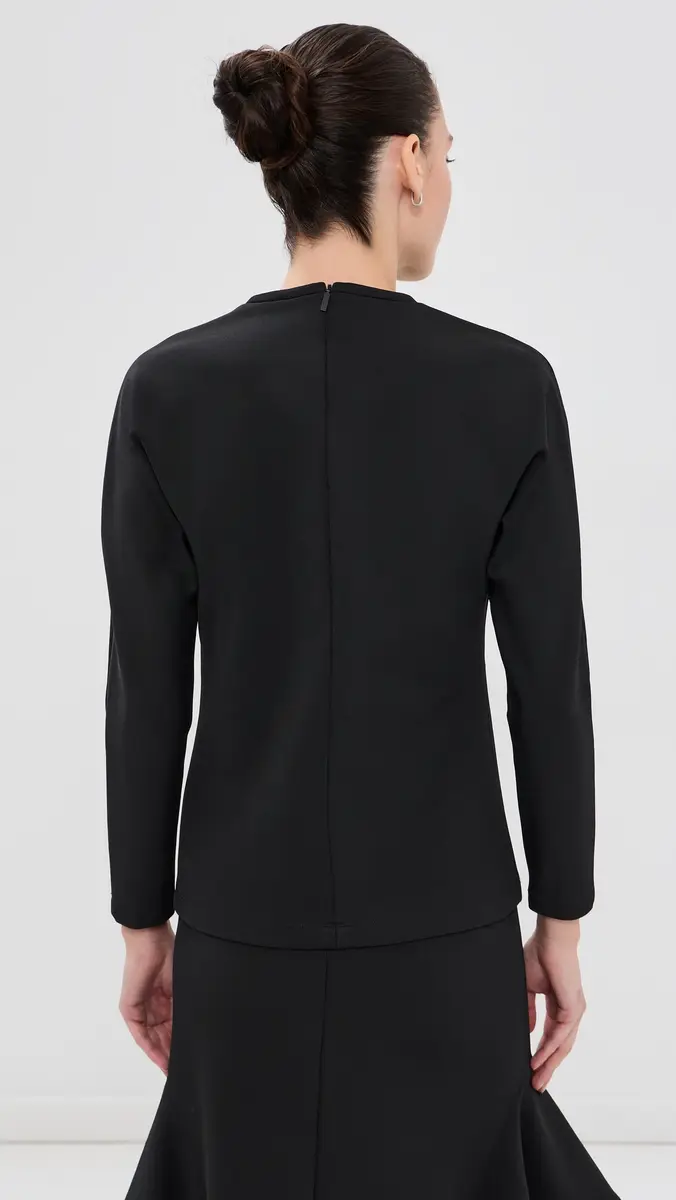 Tibi Luxe Crepe Knit Dolman Top | Thumbnail 3 Tibi Luxe Crepe Knit Dolman Top | Thumbnail 3