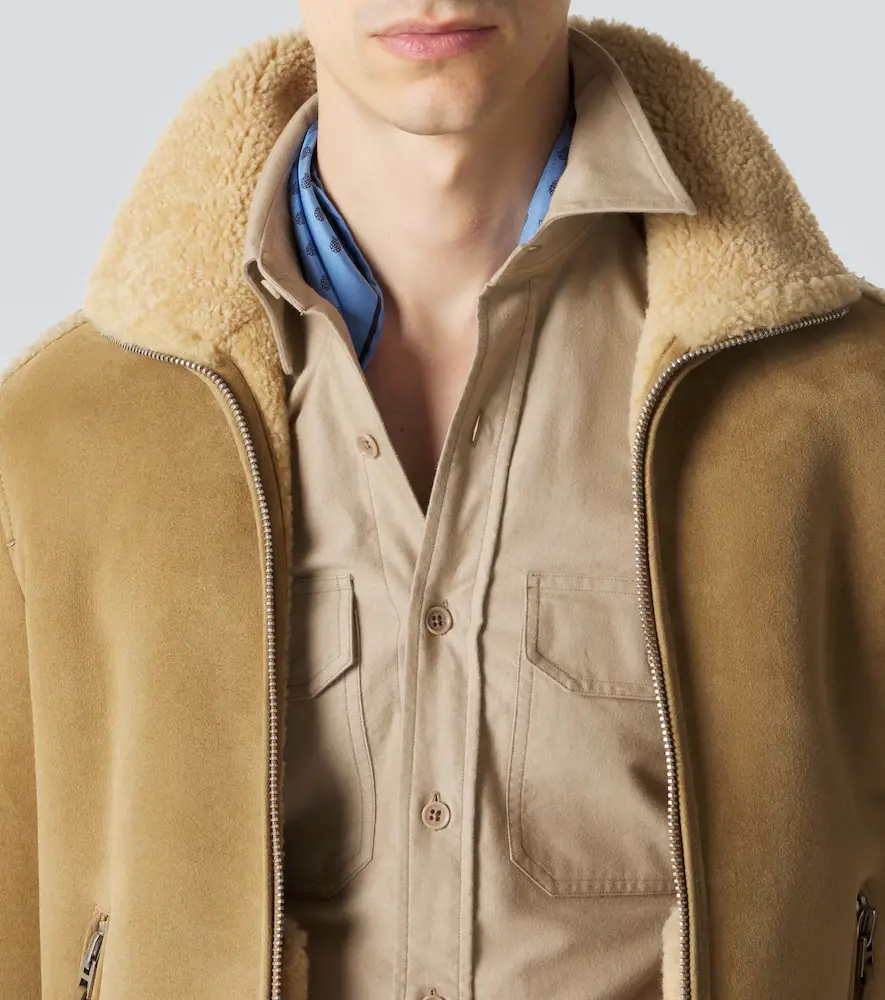 Tom Ford Cotton moleskin shirt | Thumbnail 6 Tom Ford Cotton moleskin shirt | Thumbnail 6