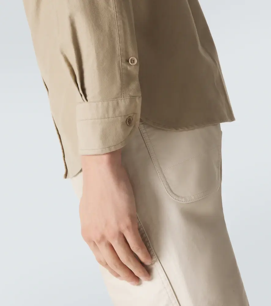 Tom Ford Cotton moleskin shirt | Thumbnail 7 Tom Ford Cotton moleskin shirt | Thumbnail 7