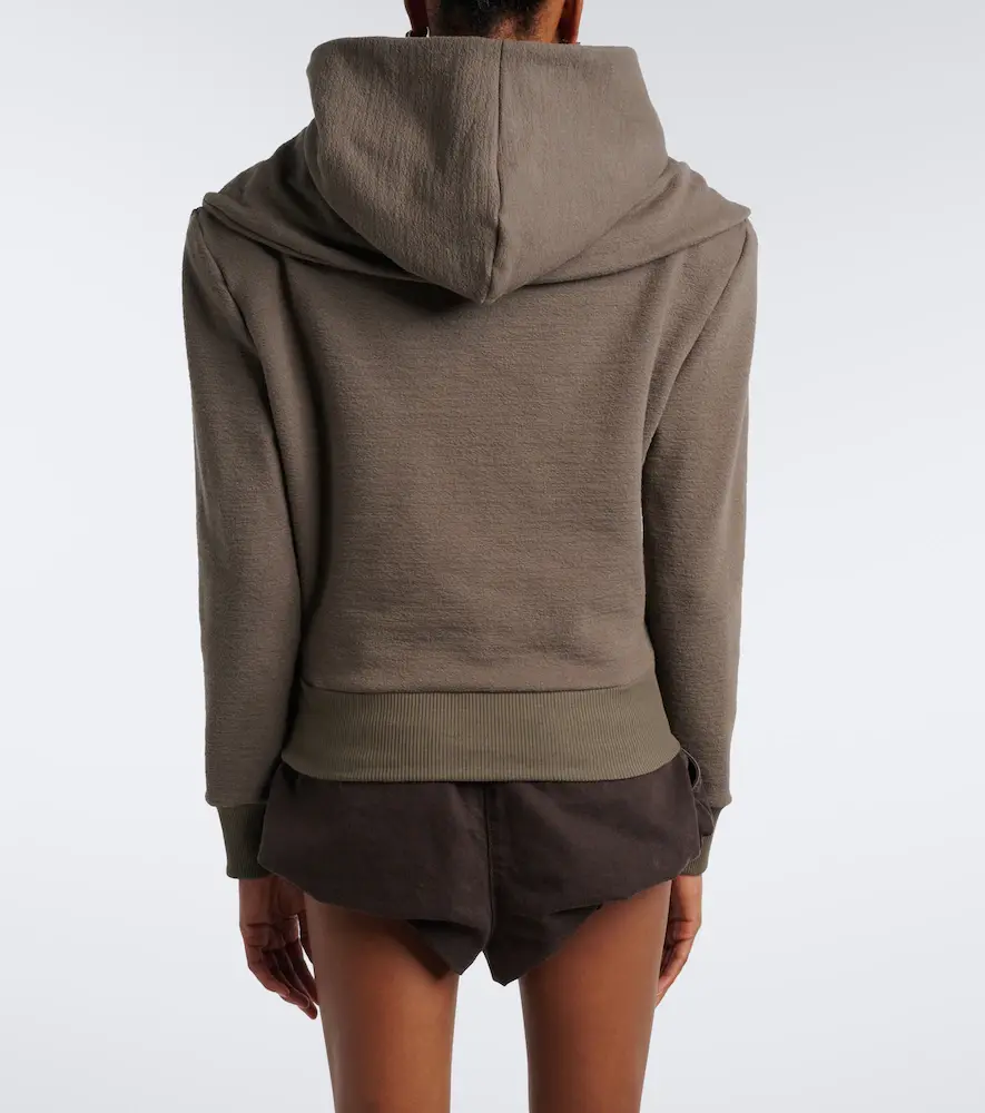 Magda Butrym Cotton-blend jersey hoodie | Thumbnail 5