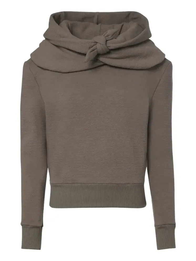 Cotton-blend jersey hoodie Cotton-blend jersey hoodie
