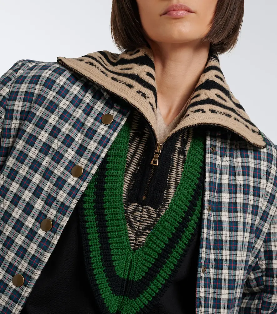 Dries Van Noten Wool collar | Thumbnail 2 Dries Van Noten Wool collar | Thumbnail 2
