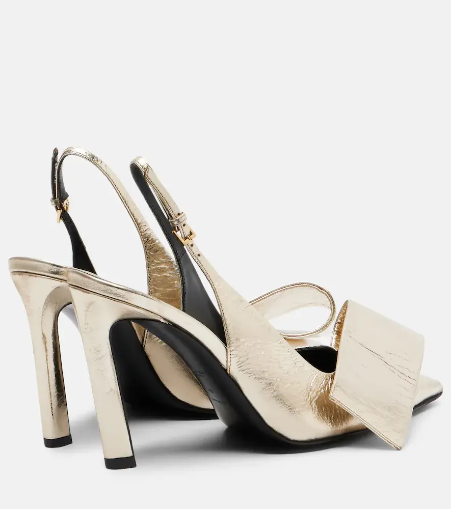 Givenchy Twisted Ribbon leather slingback pumps | Thumbnail 4 Givenchy Twisted Ribbon leather slingback pumps | Thumbnail 4