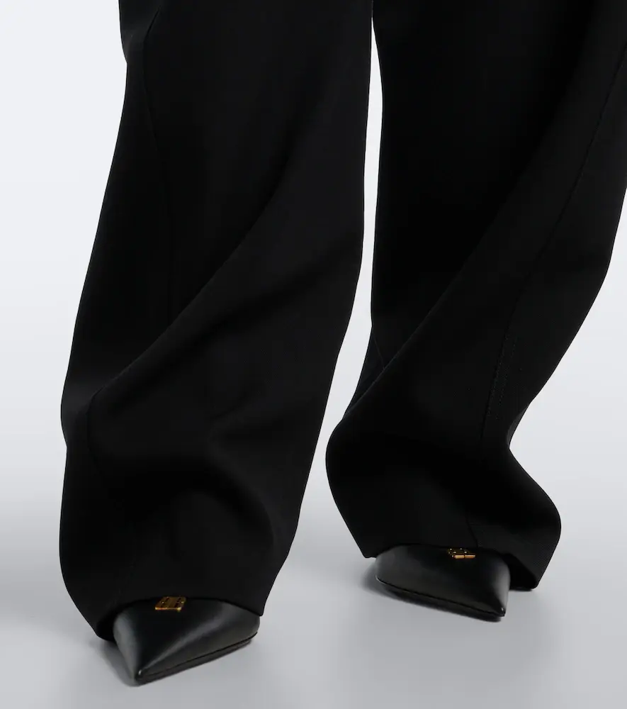 Balenciaga Wool barrel-leg pants | Thumbnail 5