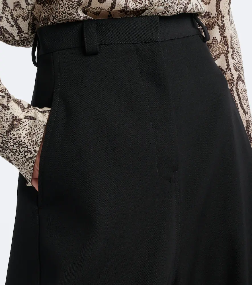 Balenciaga Wool barrel-leg pants | Thumbnail 6