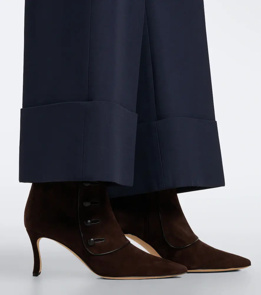 Manolo Blahnik Vivés suede ankle boots | Thumbnail 6 Manolo Blahnik Vivés suede ankle boots | Thumbnail 6