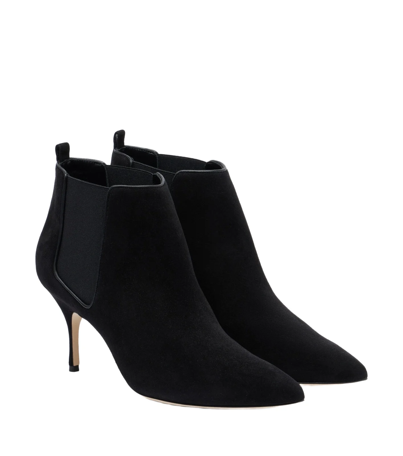 Manolo Blahnik Dildi suede ankle boots