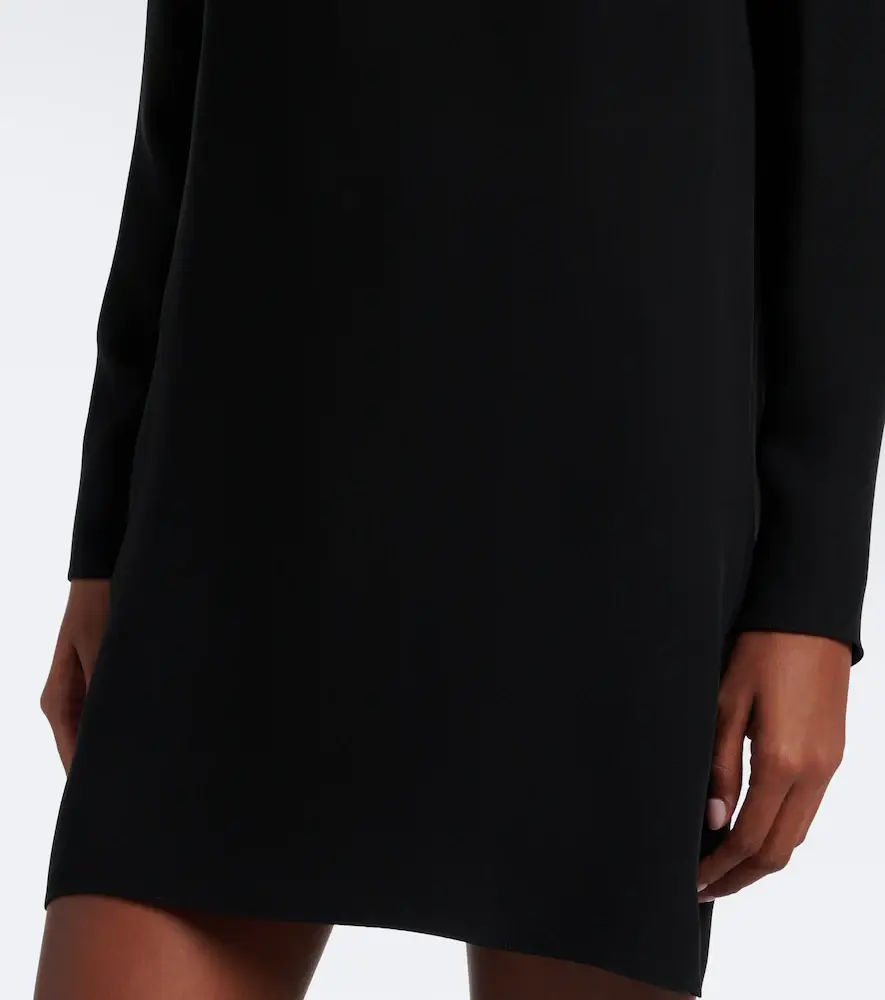 Valentino Garavani Cady Couture satin-trimmed minidress | Thumbnail 3 Valentino Garavani Cady Couture satin-trimmed minidress | Thumbnail 3