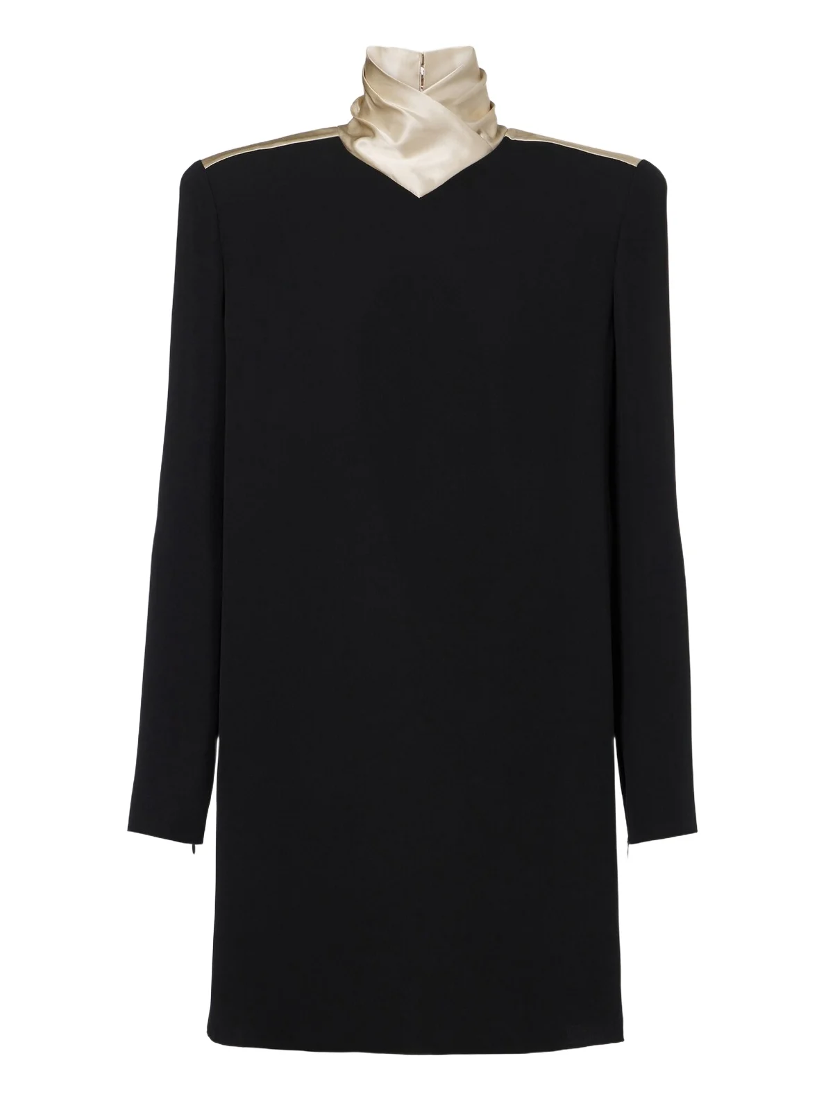 Valentino Garavani Cady Couture satin-trimmed minidress