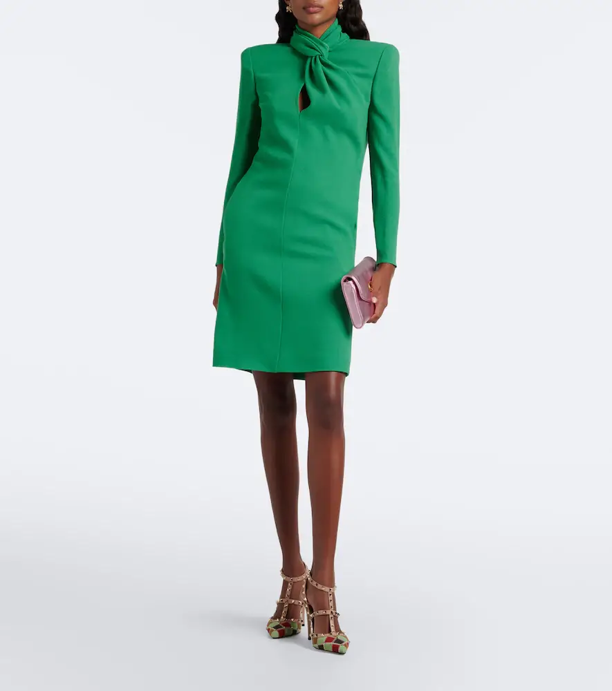 Valentino Garavani Virgin wool minidress | Thumbnail 2 Valentino Garavani Virgin wool minidress | Thumbnail 2